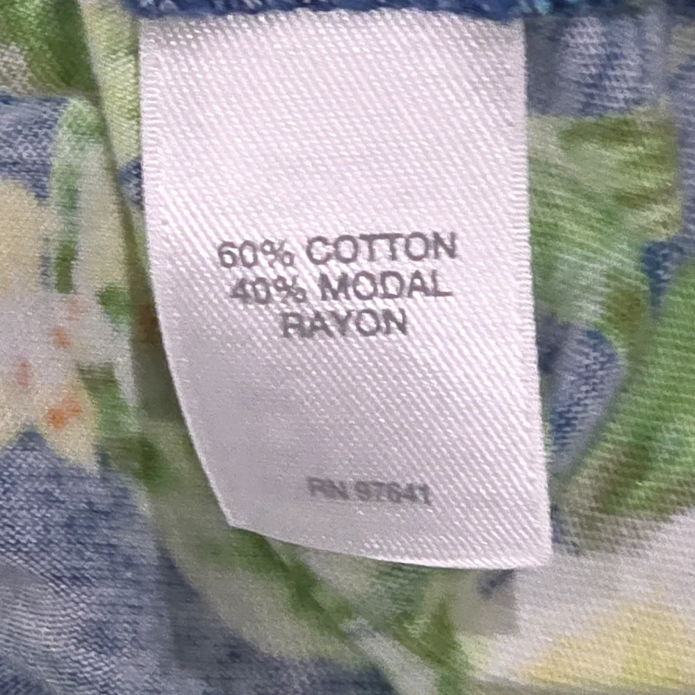 J.Jill Short Sleeve Tropical Shirt Top Blouse Size Medium (M) C88 - Picture 3 of 9